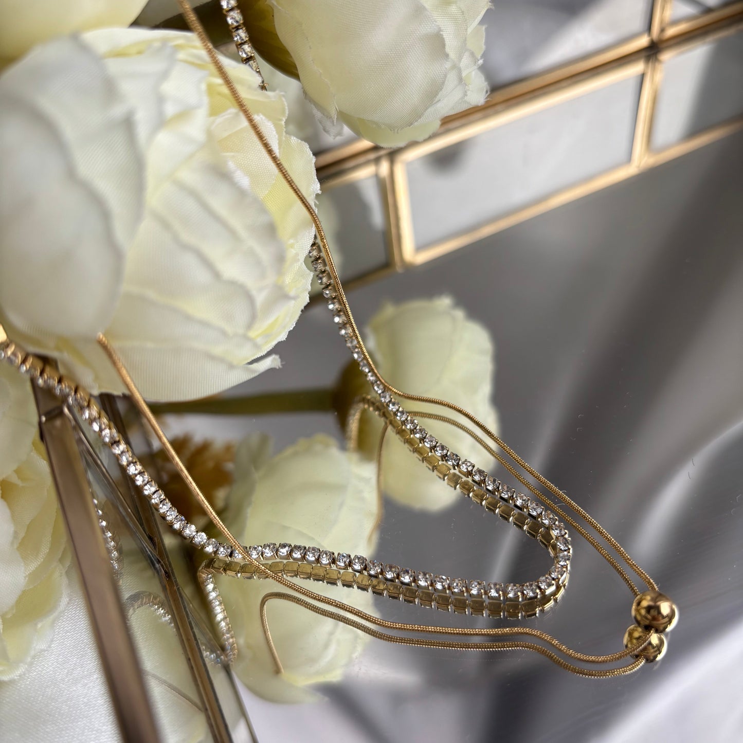 Crystal Line Necklace