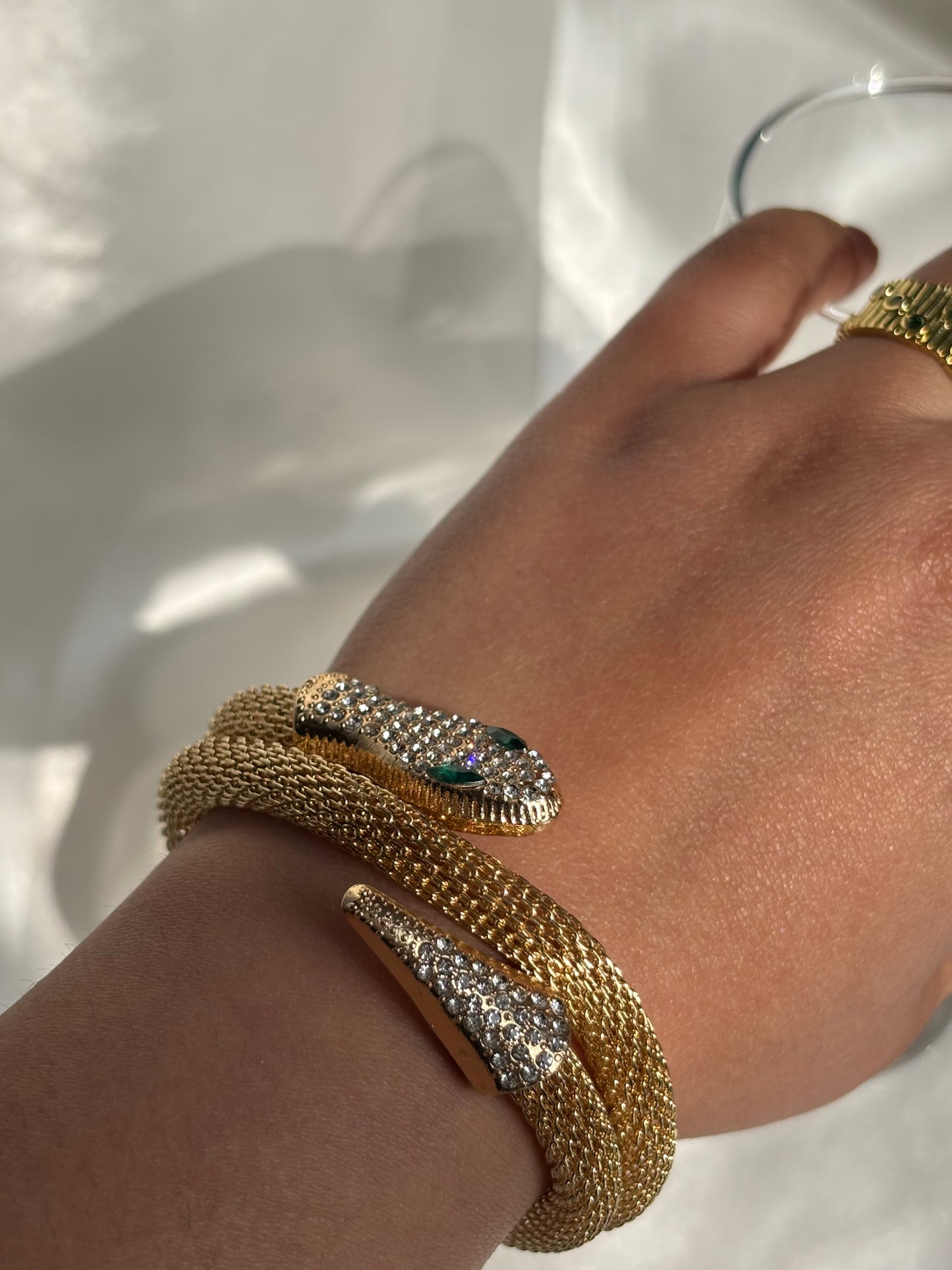 Emerald Fang Bracelet