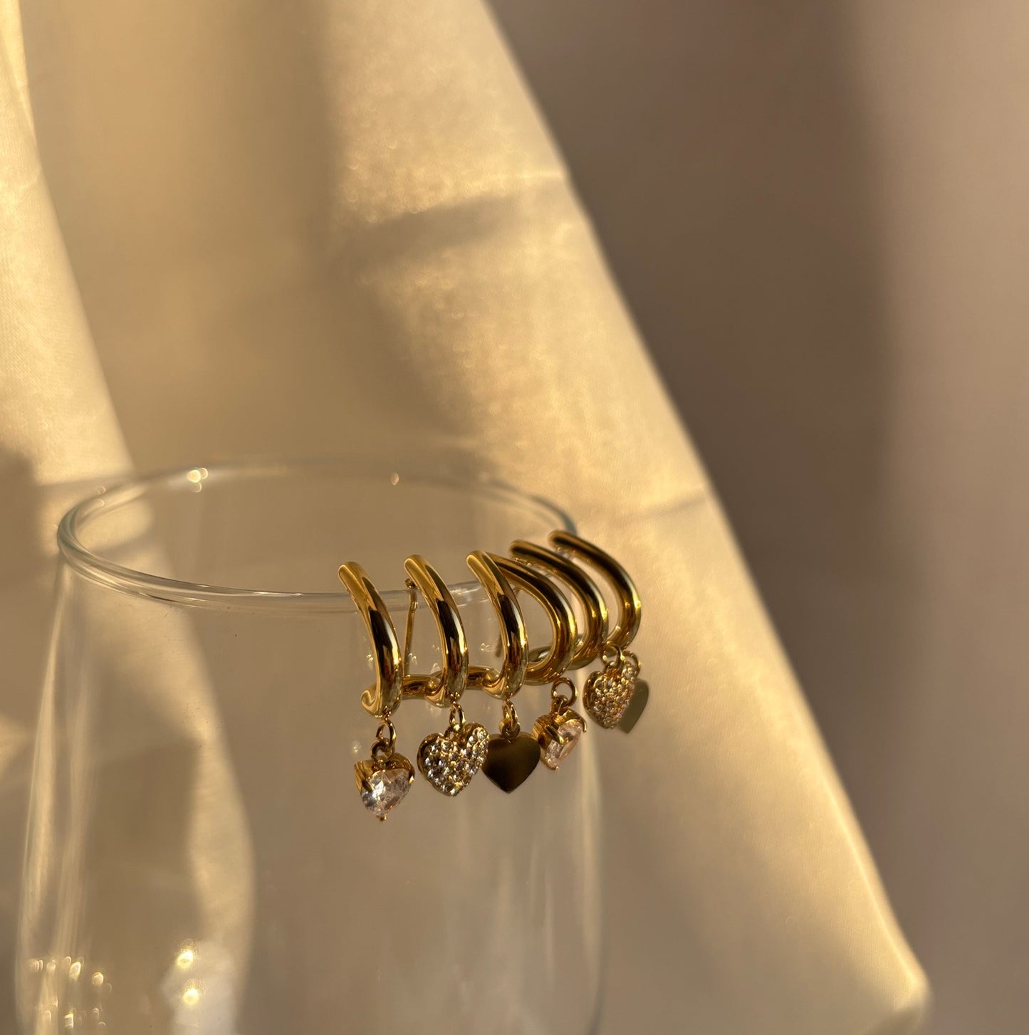 Charmline Hoop Earrings