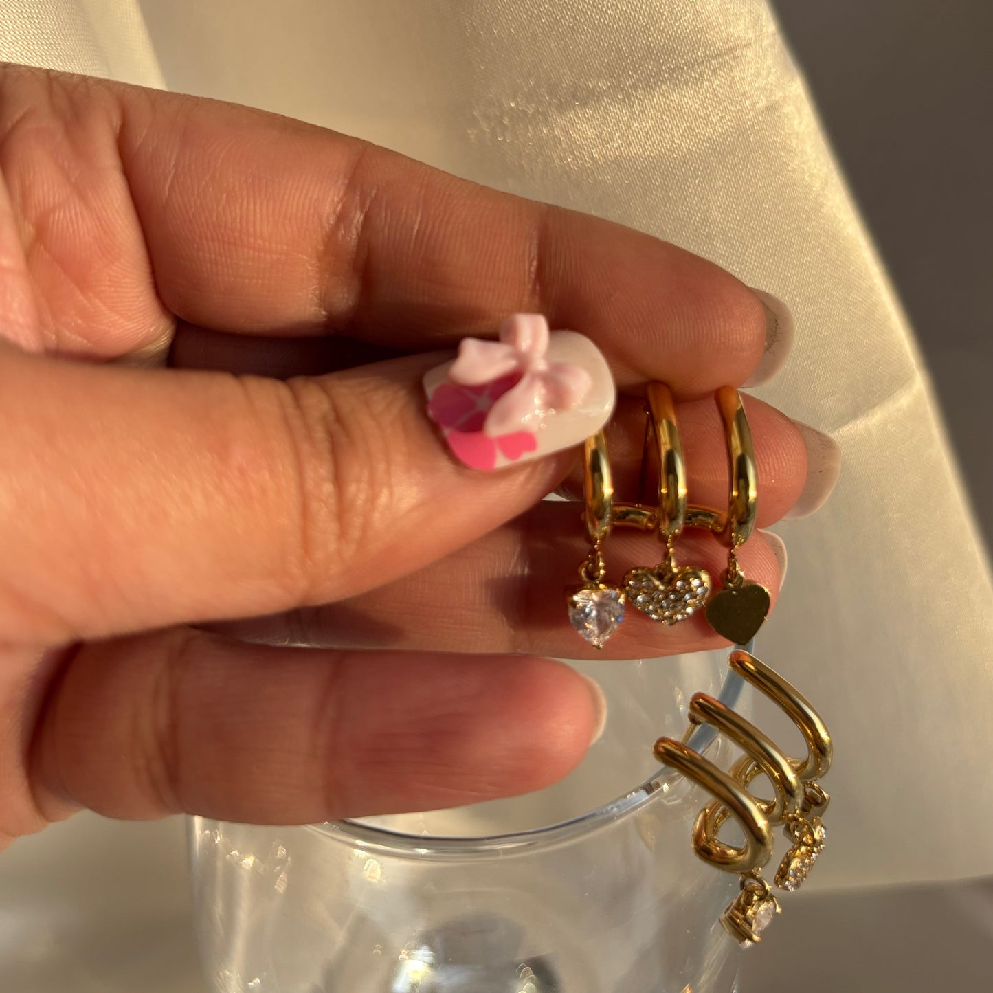 Charmline Hoop Earrings