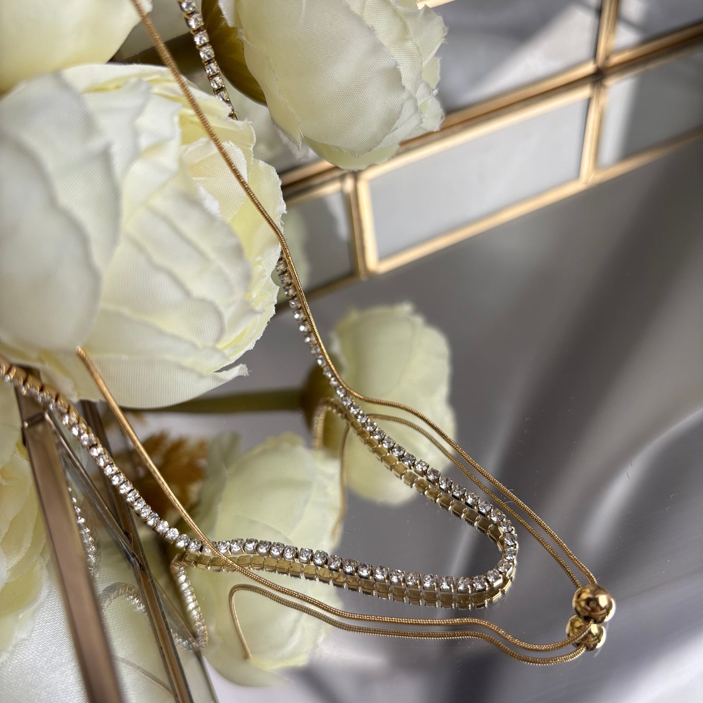 Crystal Line Necklace