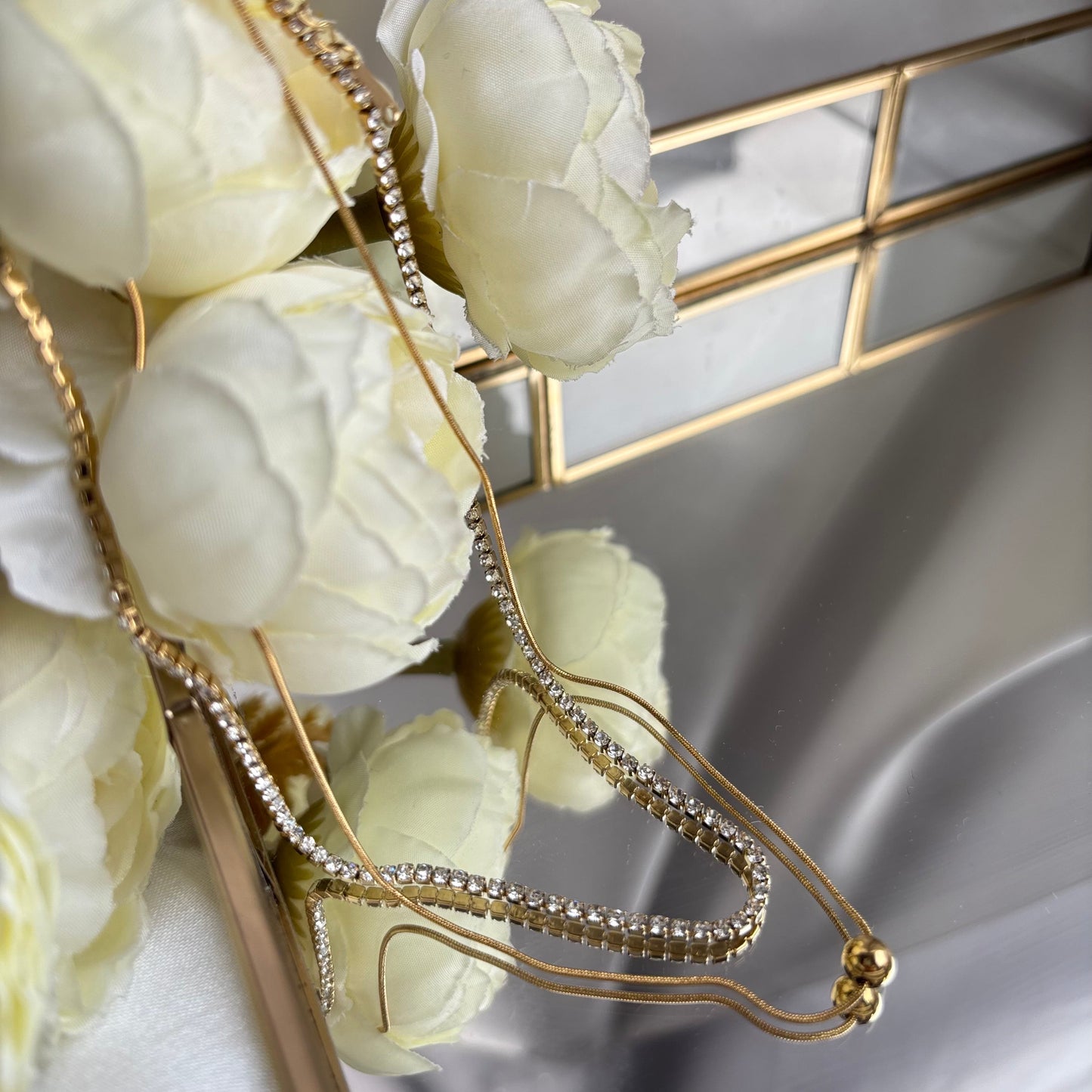 Crystal Line Necklace