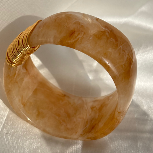 Caramel Cloud Wrist Cuff