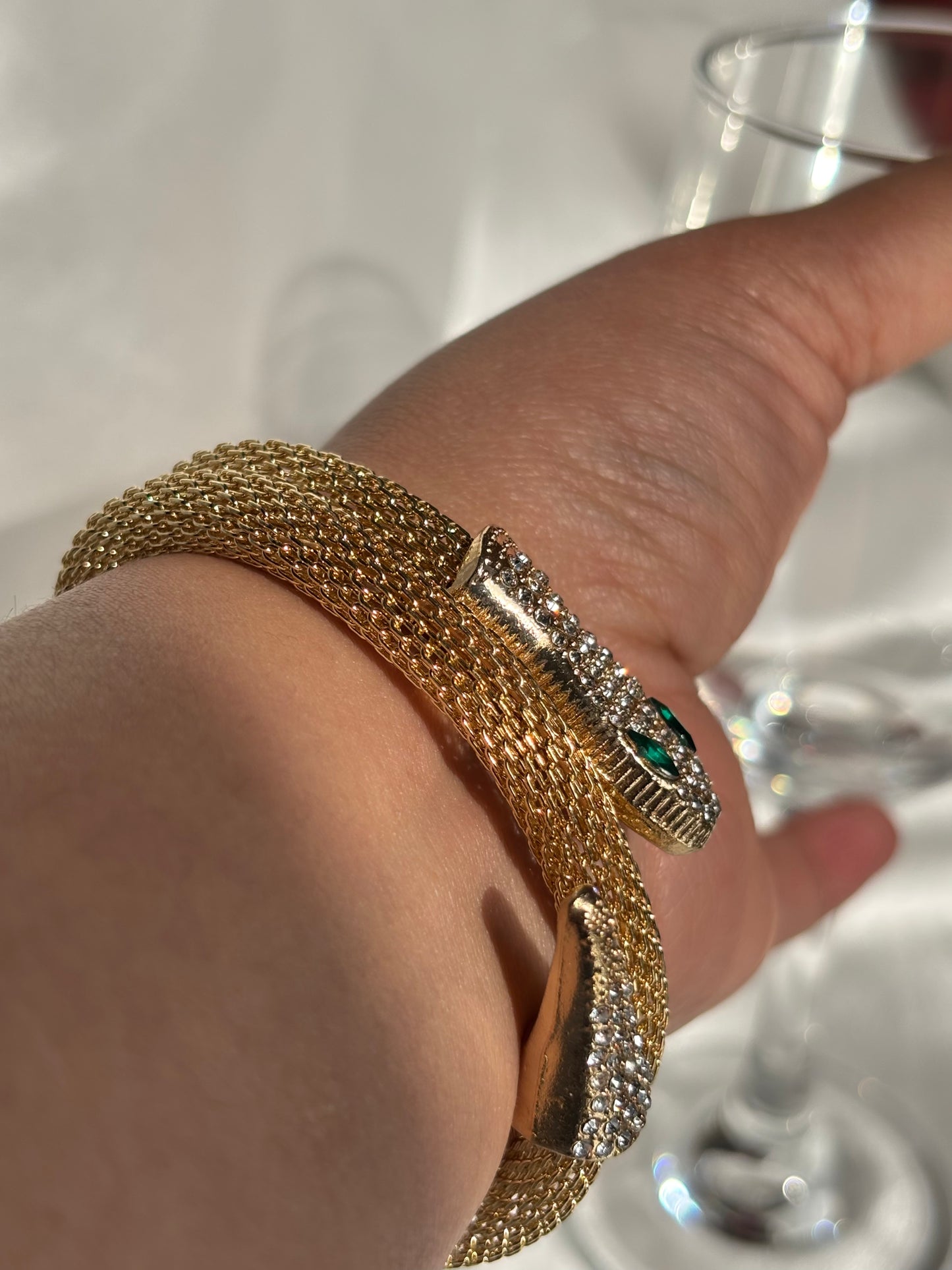 Emerald Fang Bracelet