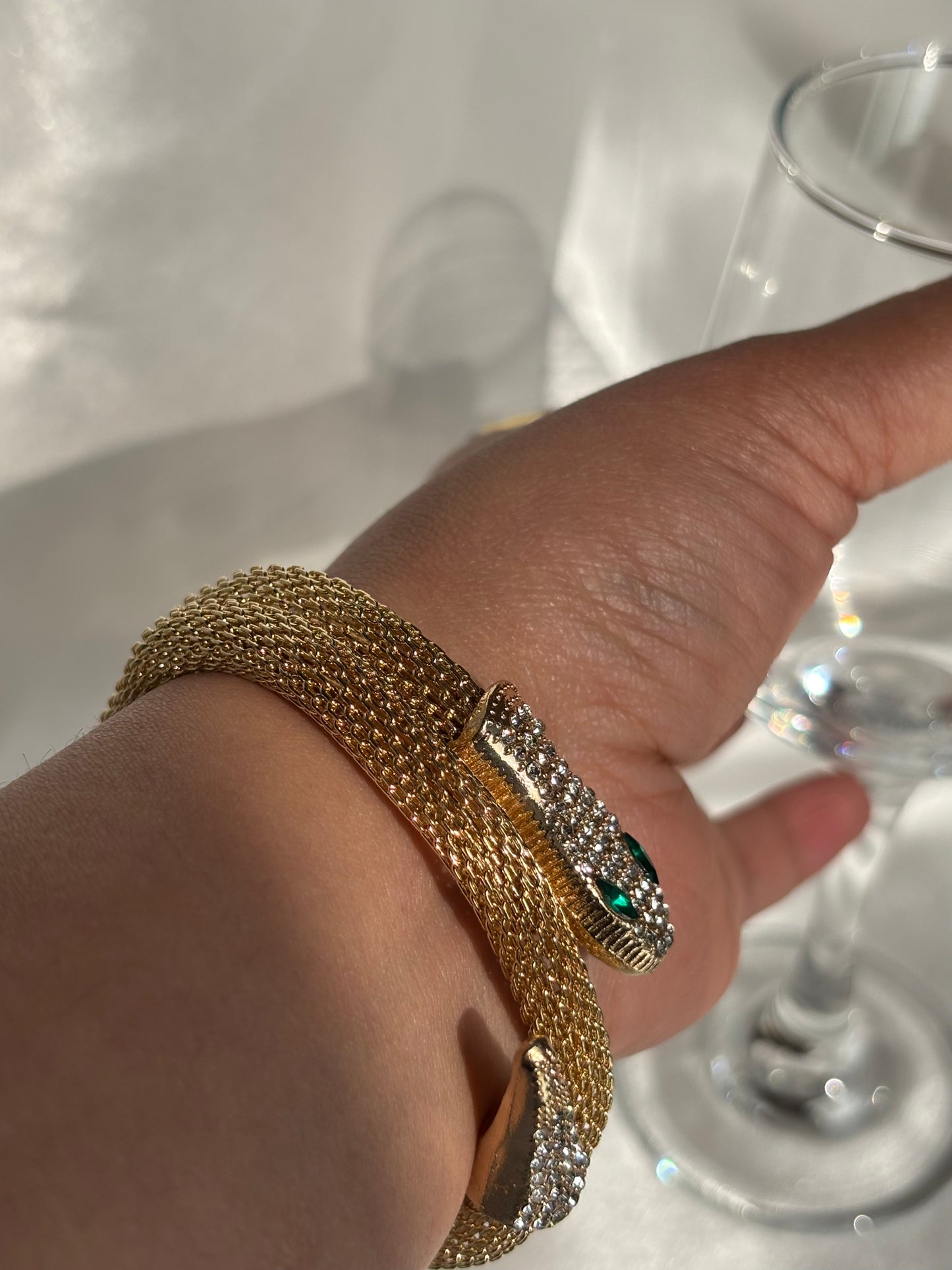 Emerald Fang Bracelet